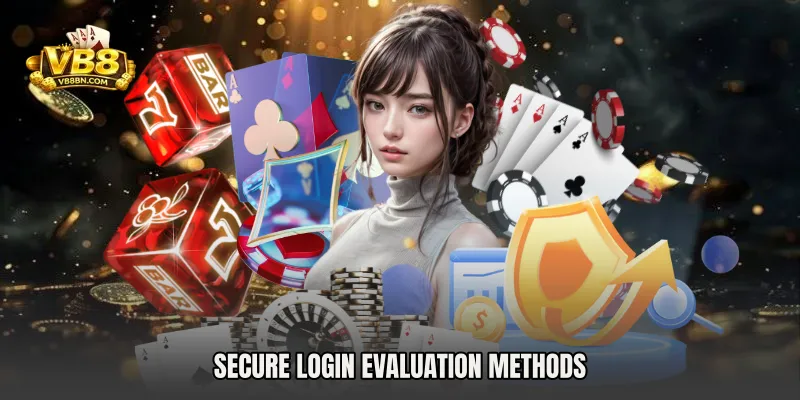 Secure login evaluation methods